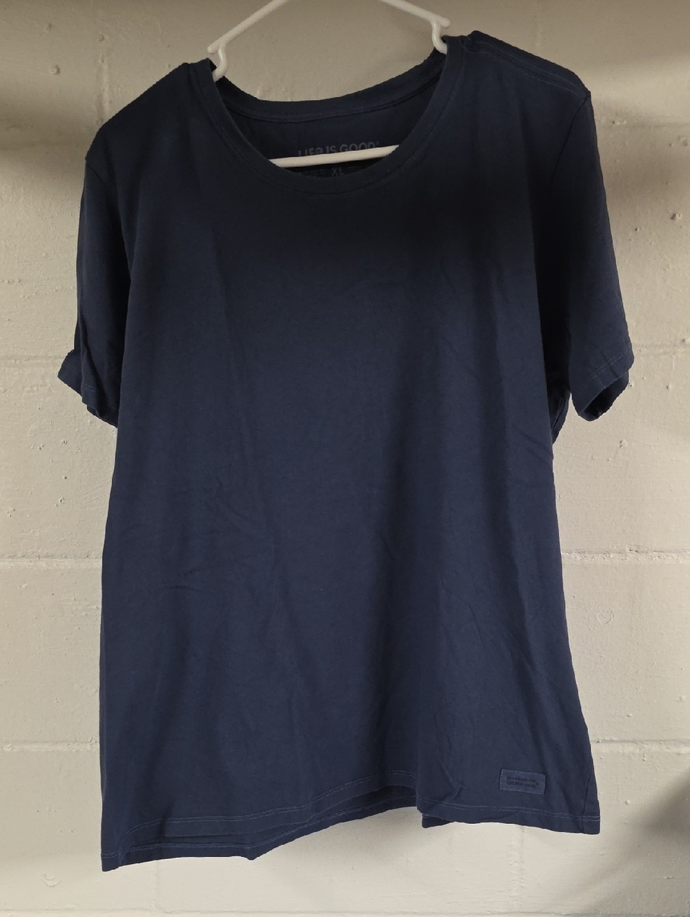 Life Is Good Navy Short Sleeve Crewneck Tee